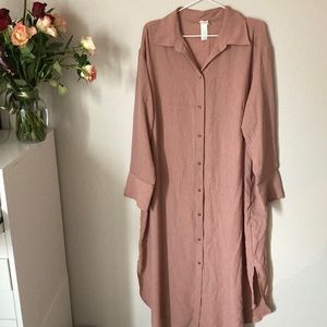 Pale rose colored dress